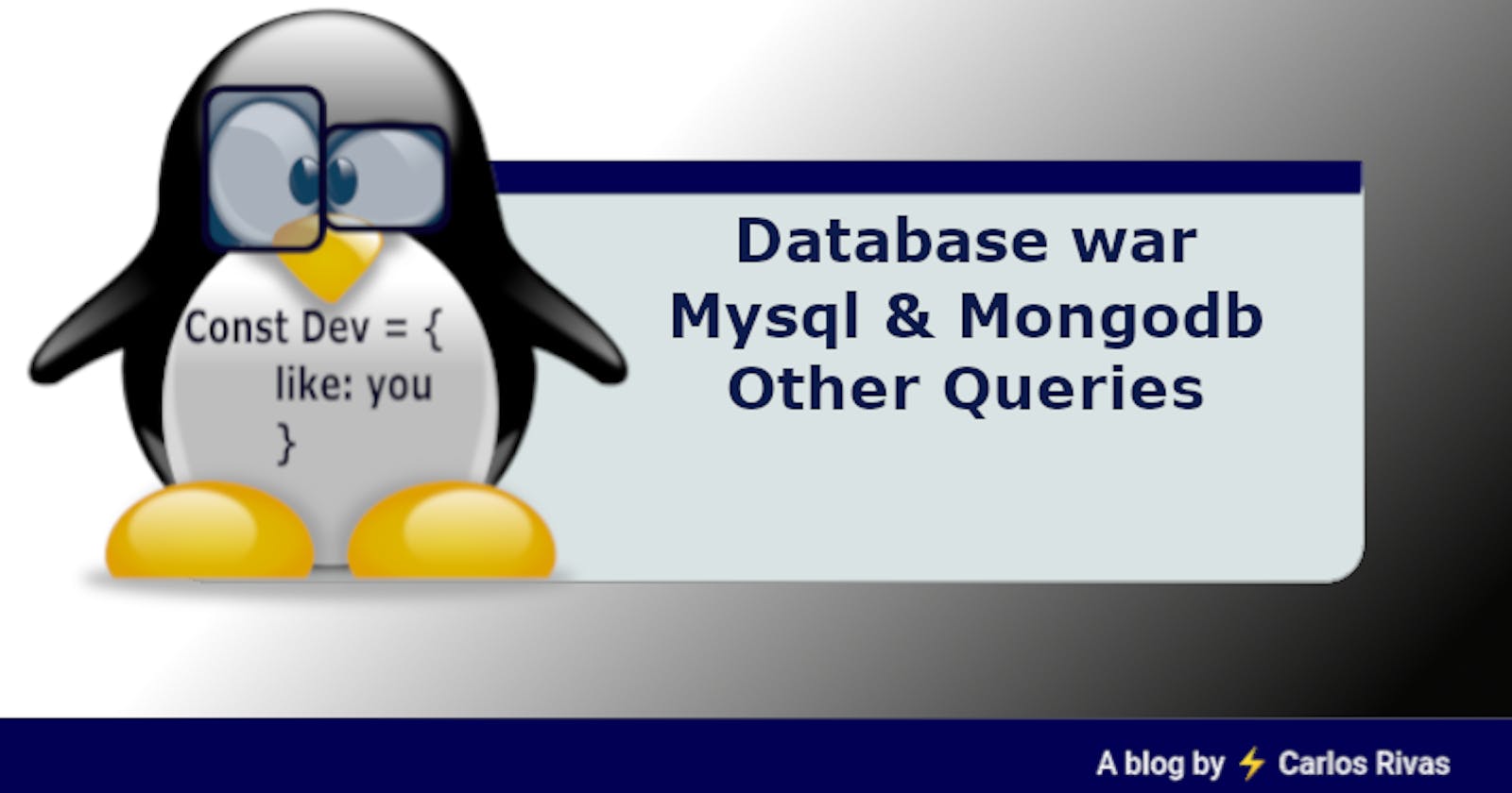 Database war
Mysql & Mongodb
Other Queries