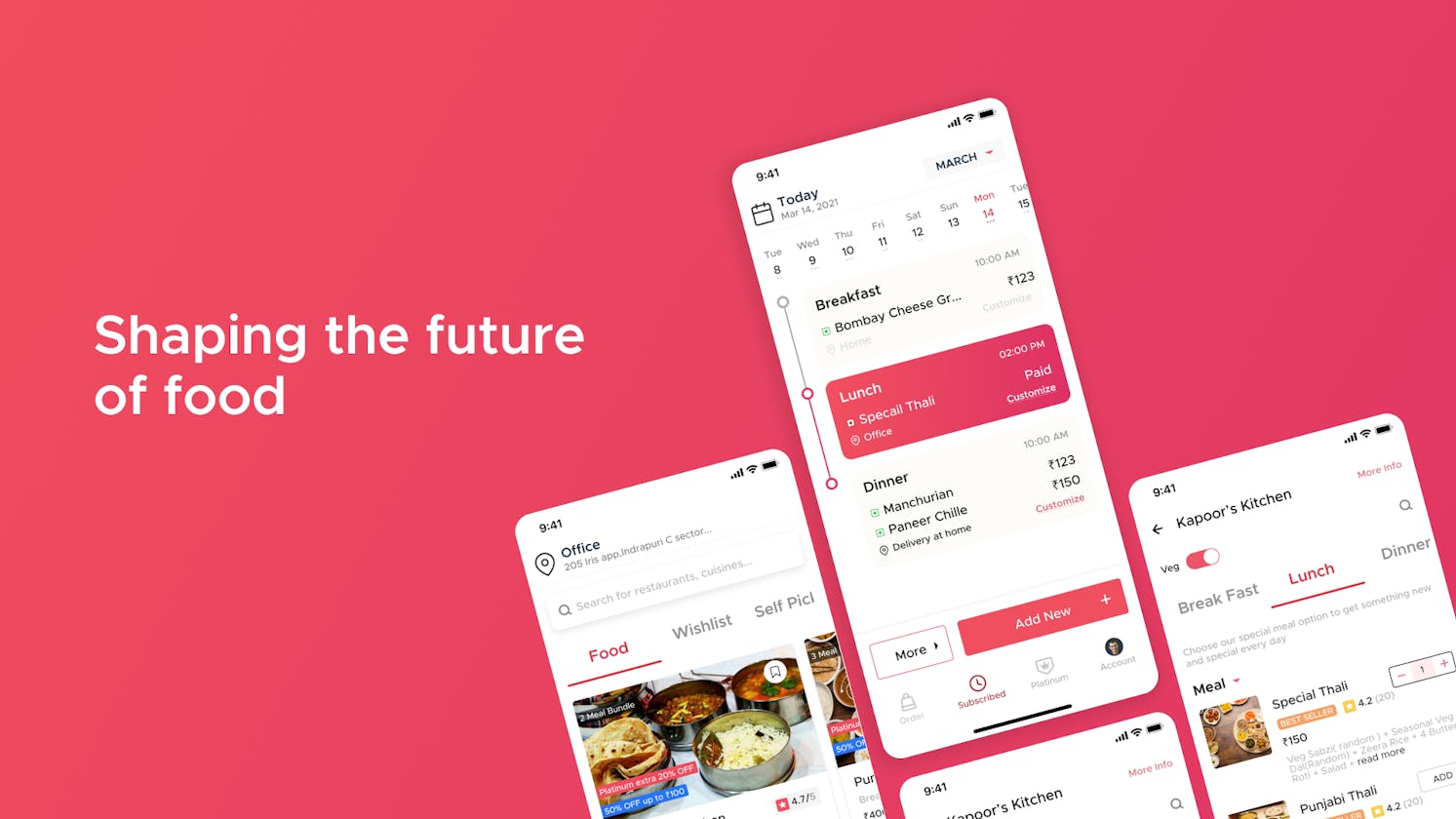 Designing a subscription-based option for Zomato.