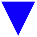 CSS Down triangle