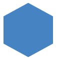 Hexagon shape in CSS