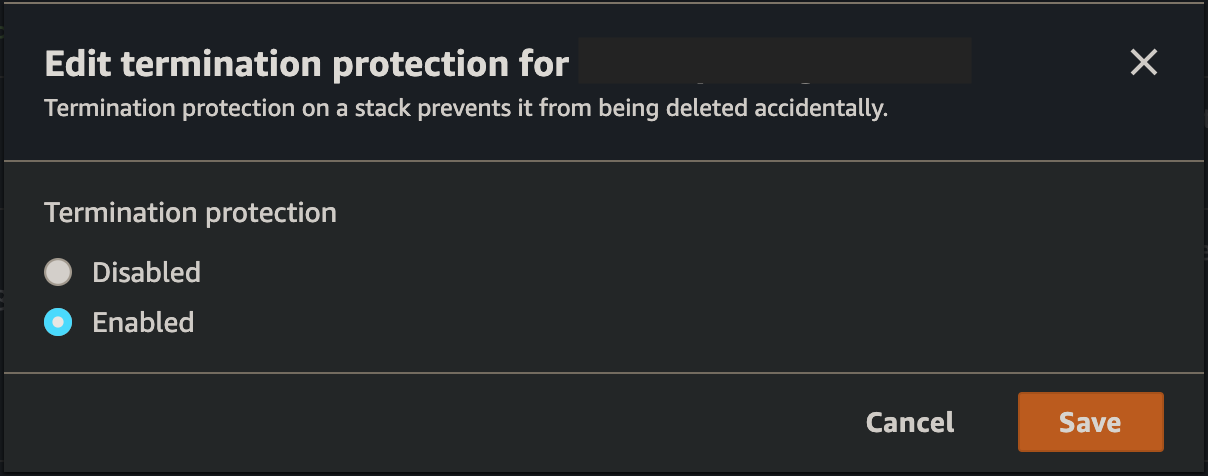 Stack Termination Protection