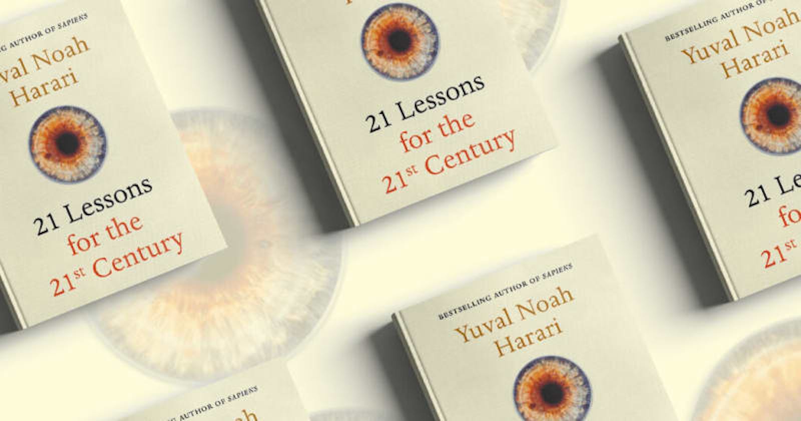 21 Lessons for the 21st Century
by Yuval Noah Harari