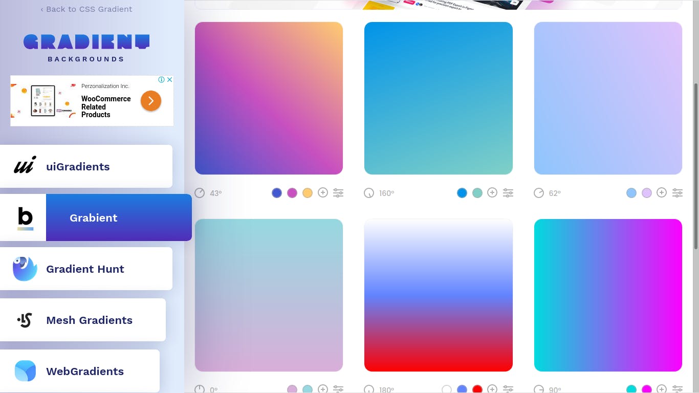 save your time in CSS gradients with some amazing websites