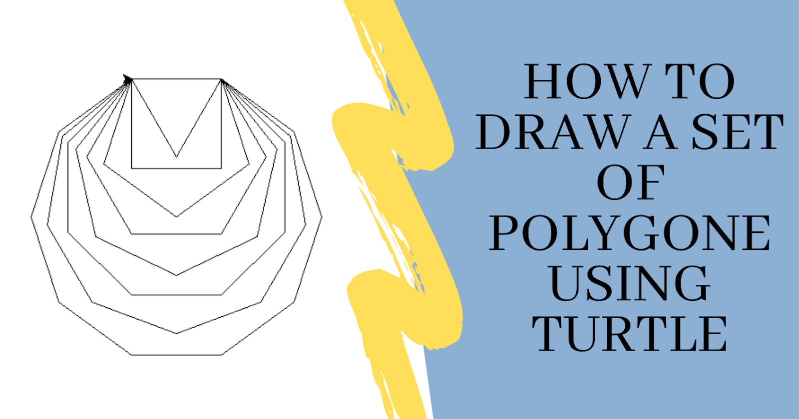 Draw Polygons using Python..🐍
