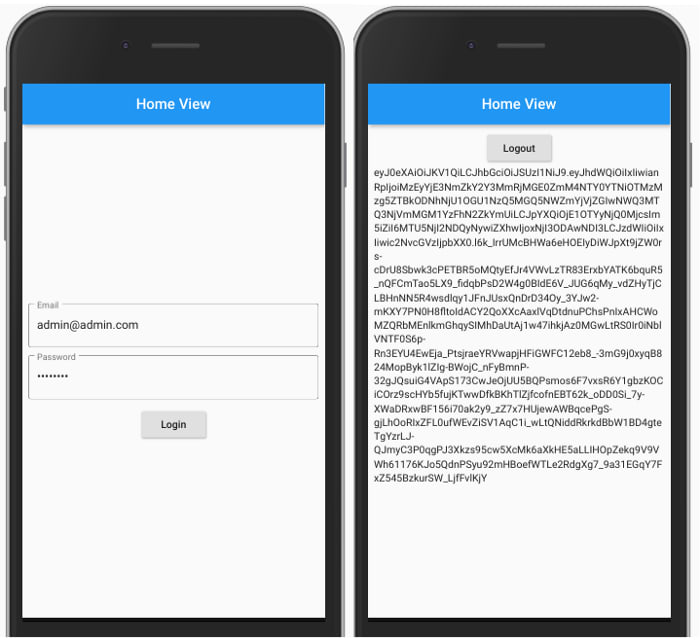 Authentication System in Flutter with Laravel Passport + Stacked (State Management)