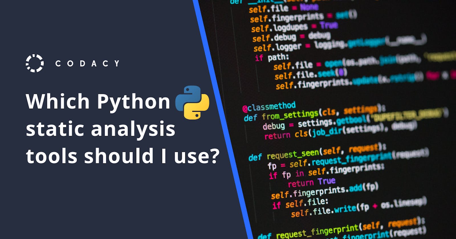Which Python static analysis tools should I use?