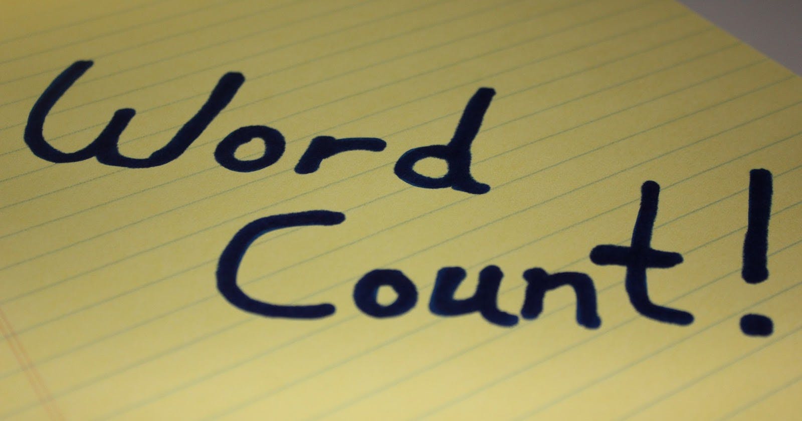 Word Count Program with C++