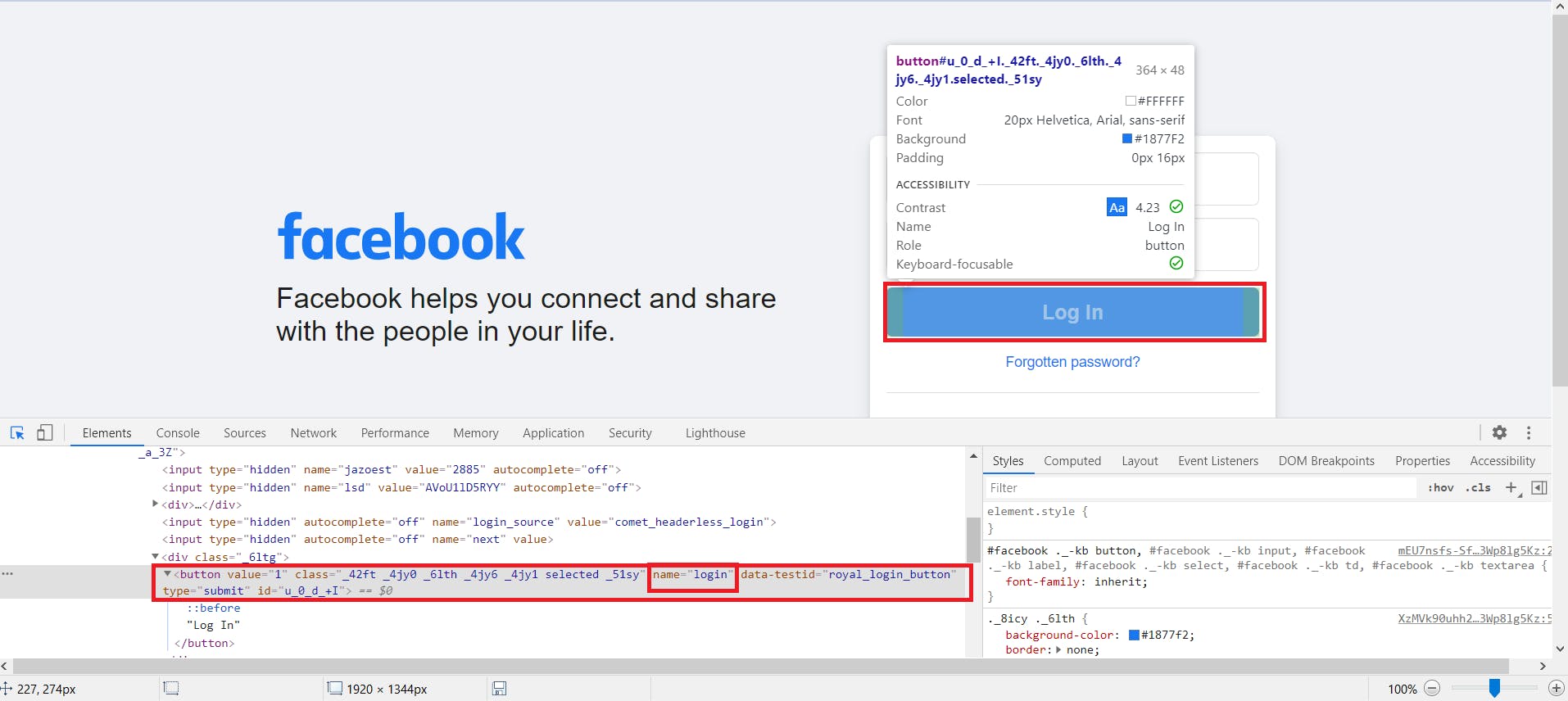 Automating Facebook Login Using Python