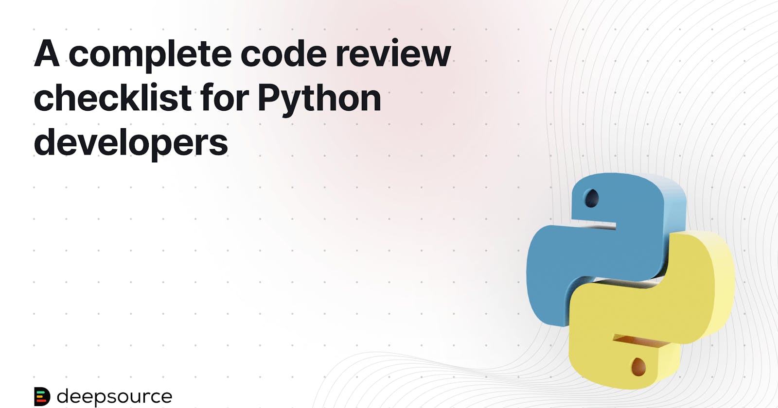 Python code review checklist