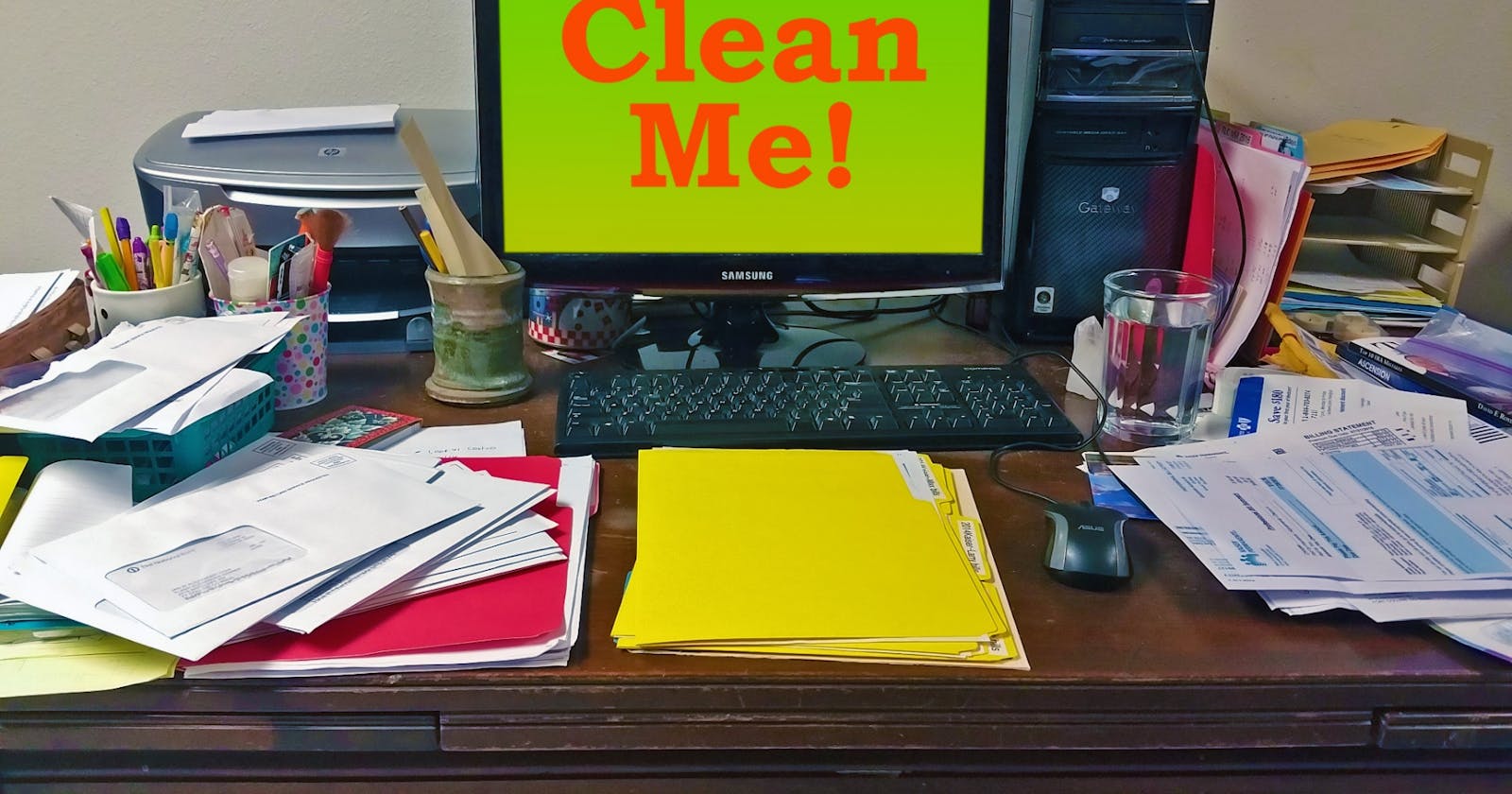 Clean code is like a clean desk