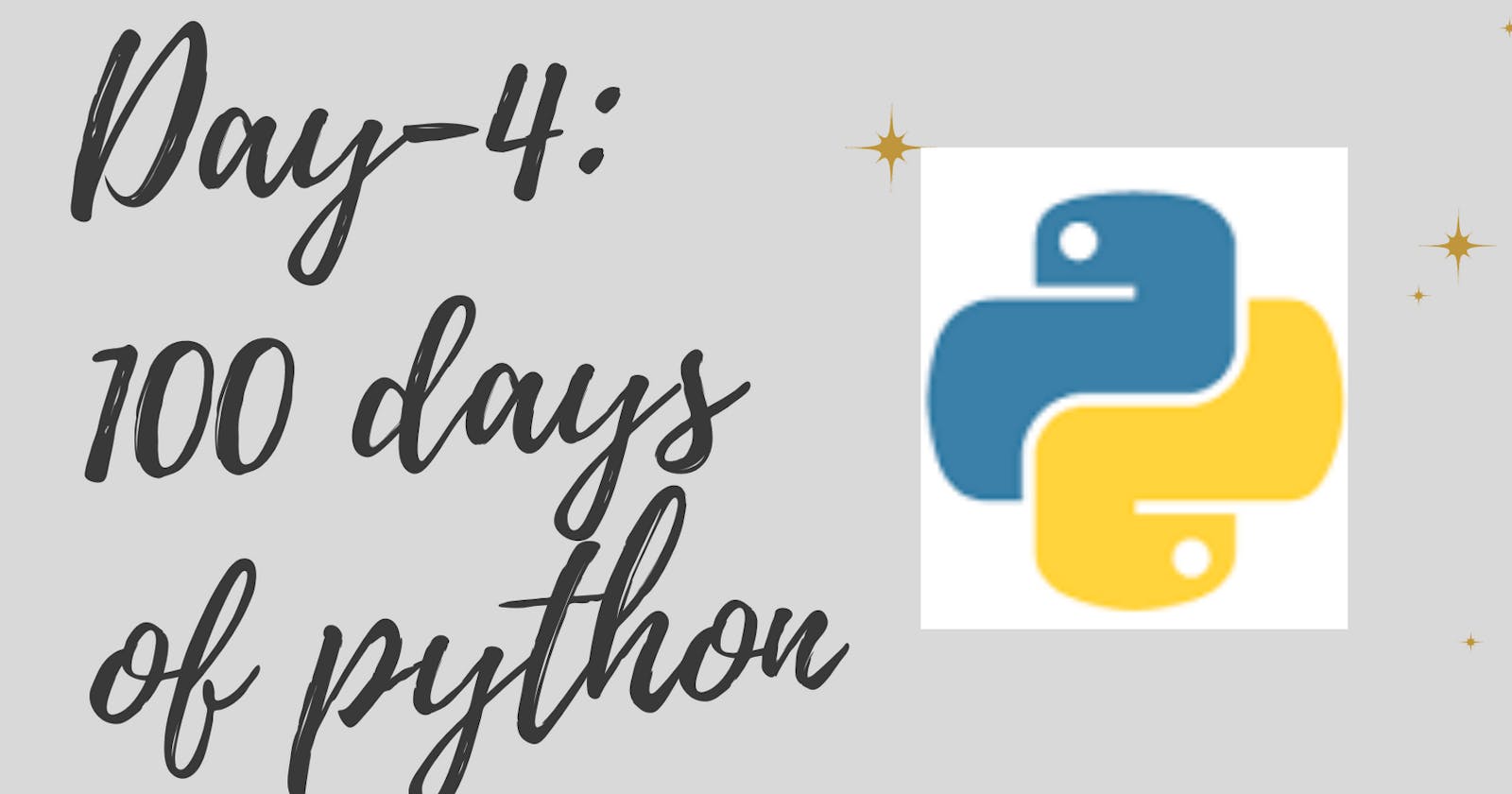 Day 4, Randomization and Python Lists