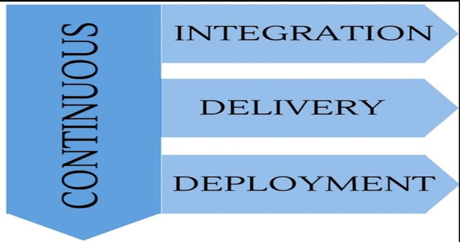 Continuous Integration vs Continuous deployment vs Continuous delivery