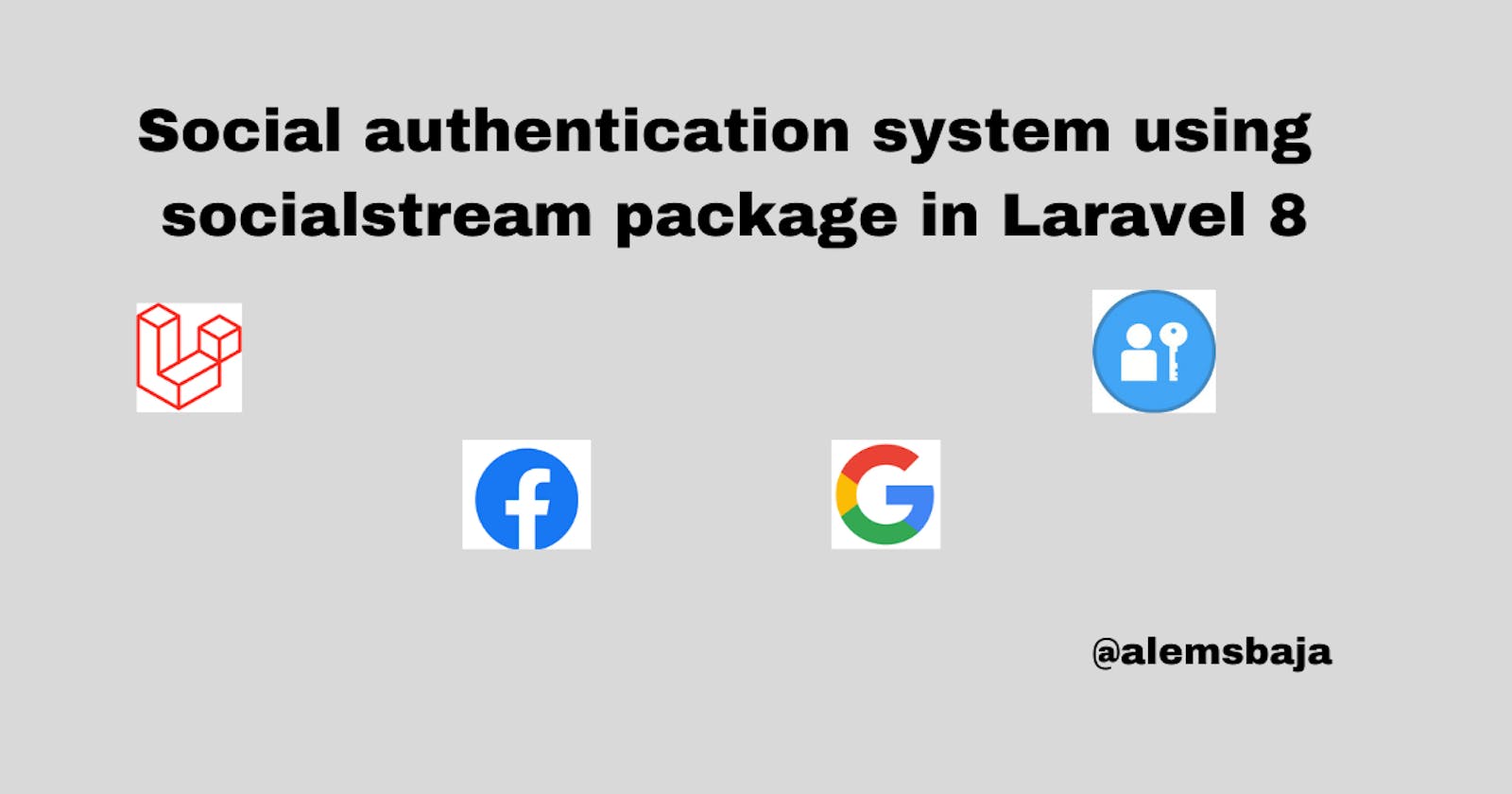 Social authentication system using socialstream package in Laravel 8