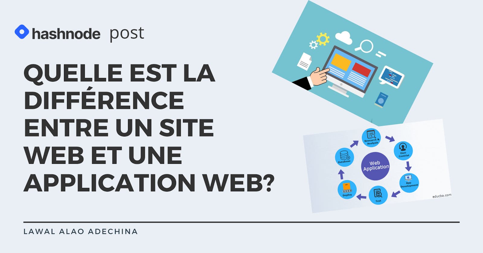 Quelle est la différence entre un site Web et une application Web?
