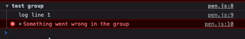 Console group commands