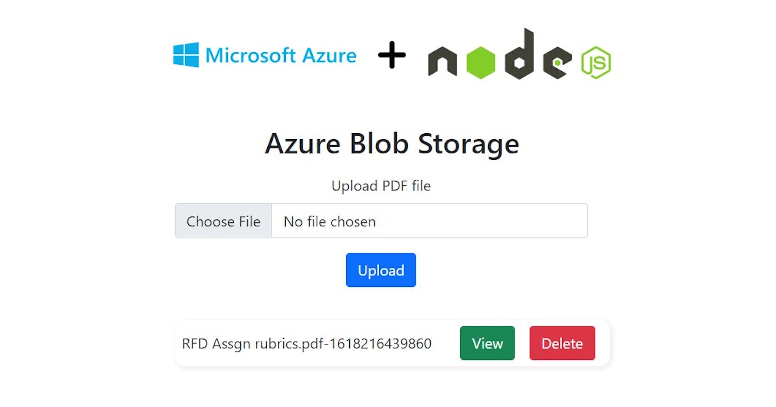 Getting Started with Azure Storage