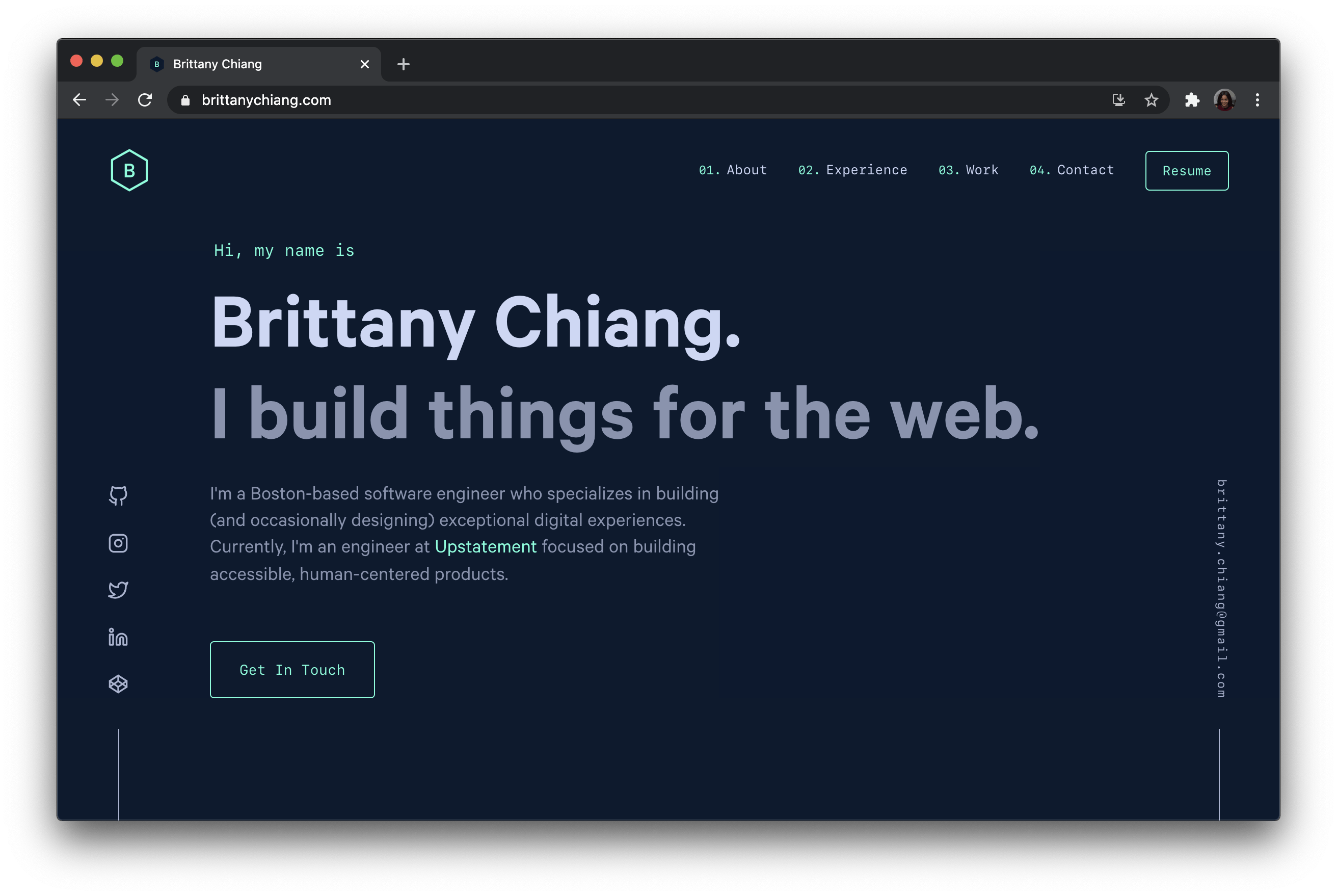 Brittany Chiang's Portfolio
