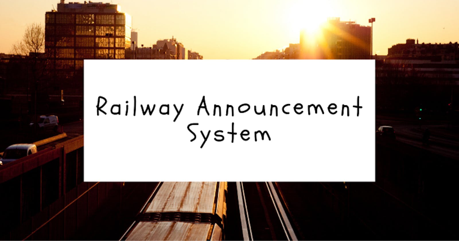 Railway Announcement System Building