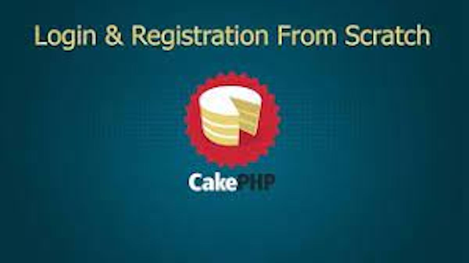 Cakephp login and registration example