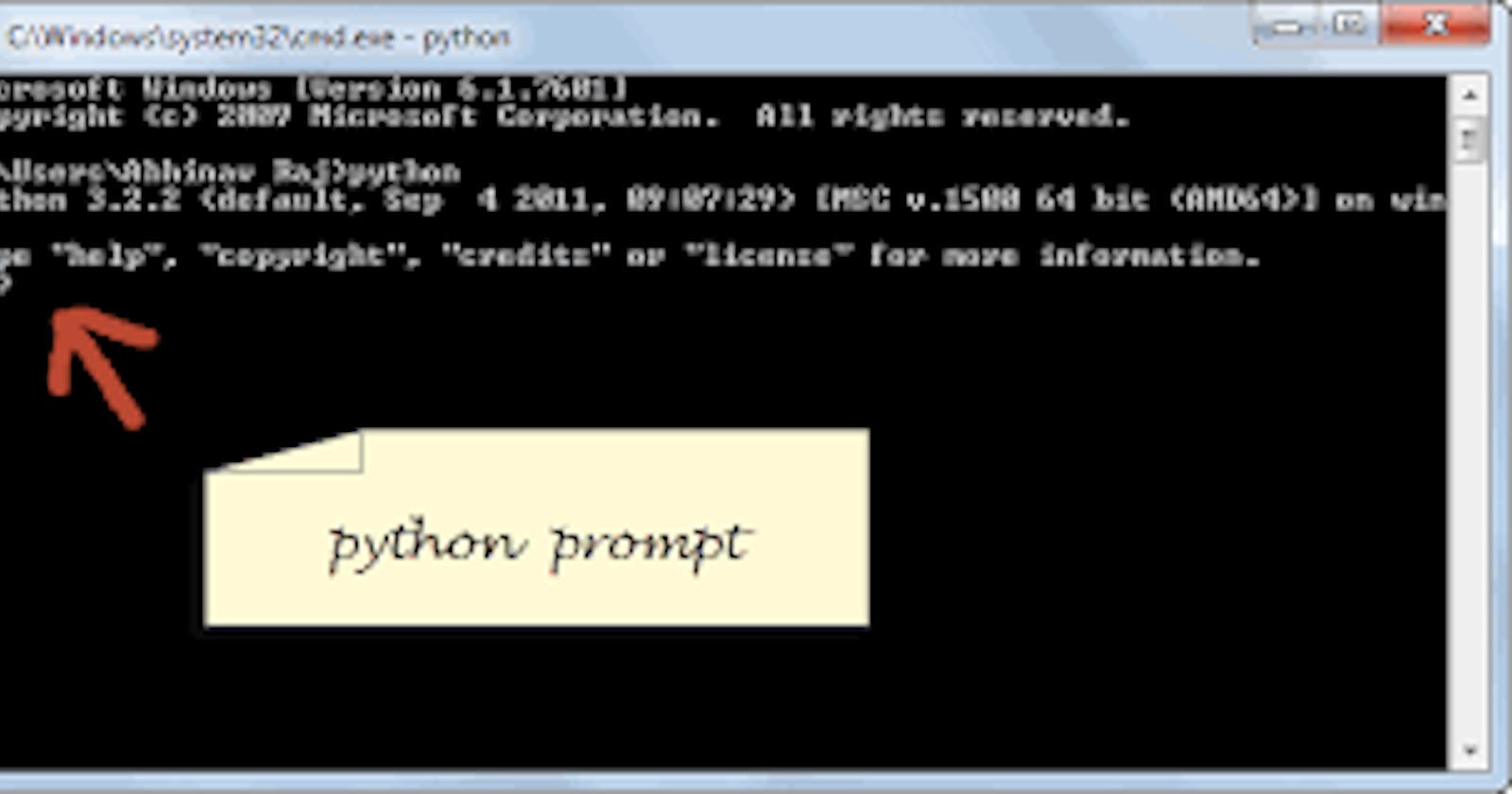 How to create a python file in terminal
