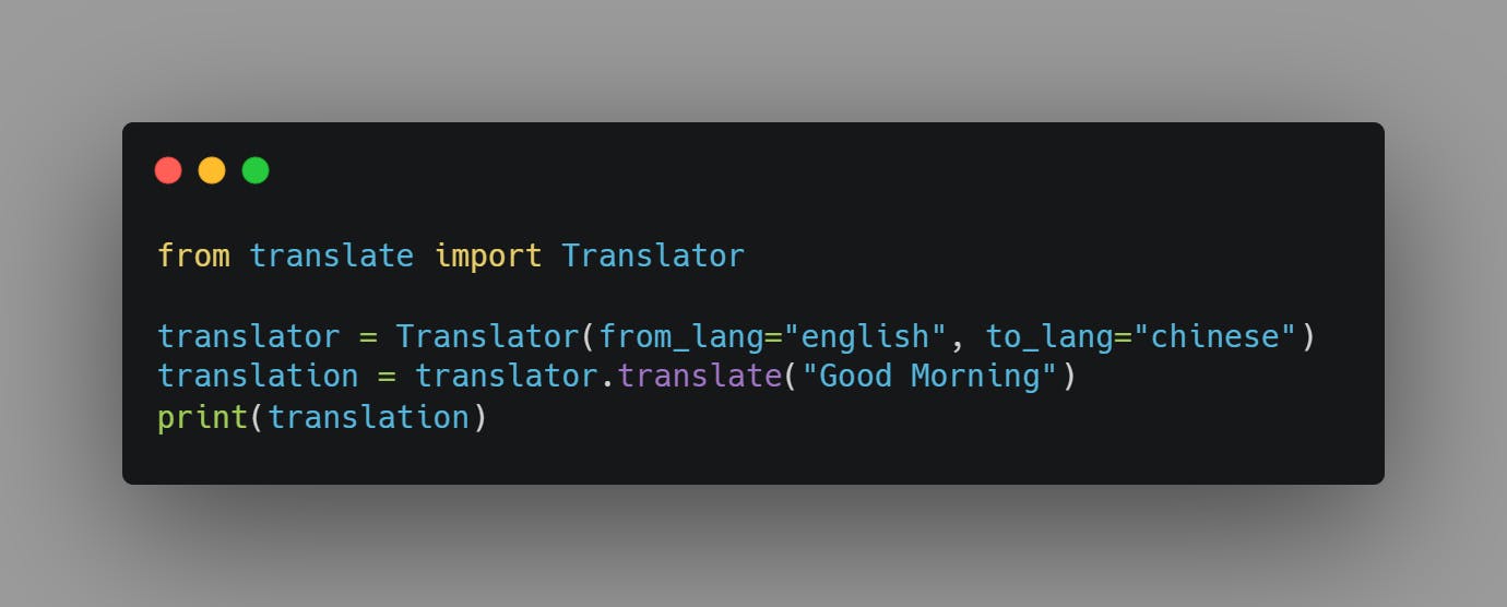 Final Source Code for Text Translator Using Python