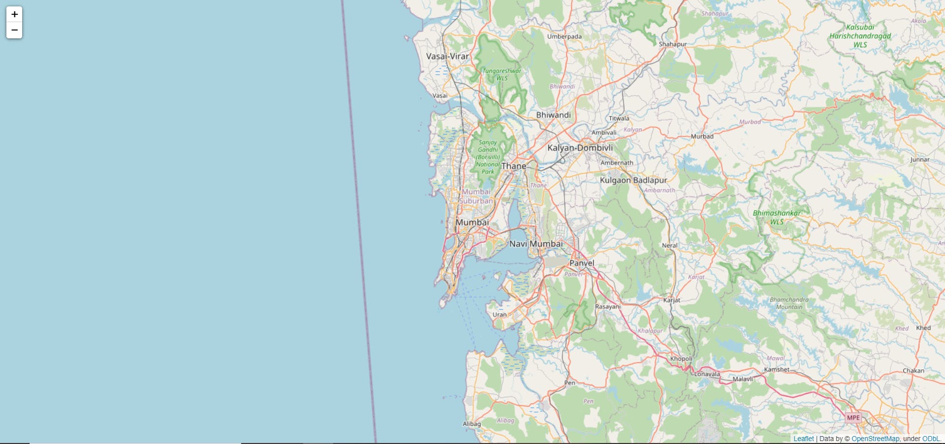 Generated HTML Map File