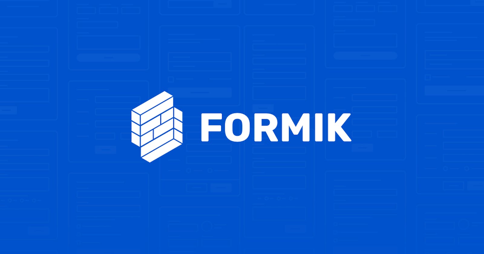 Dynamic Form Object Rendering with Formik + Material UI