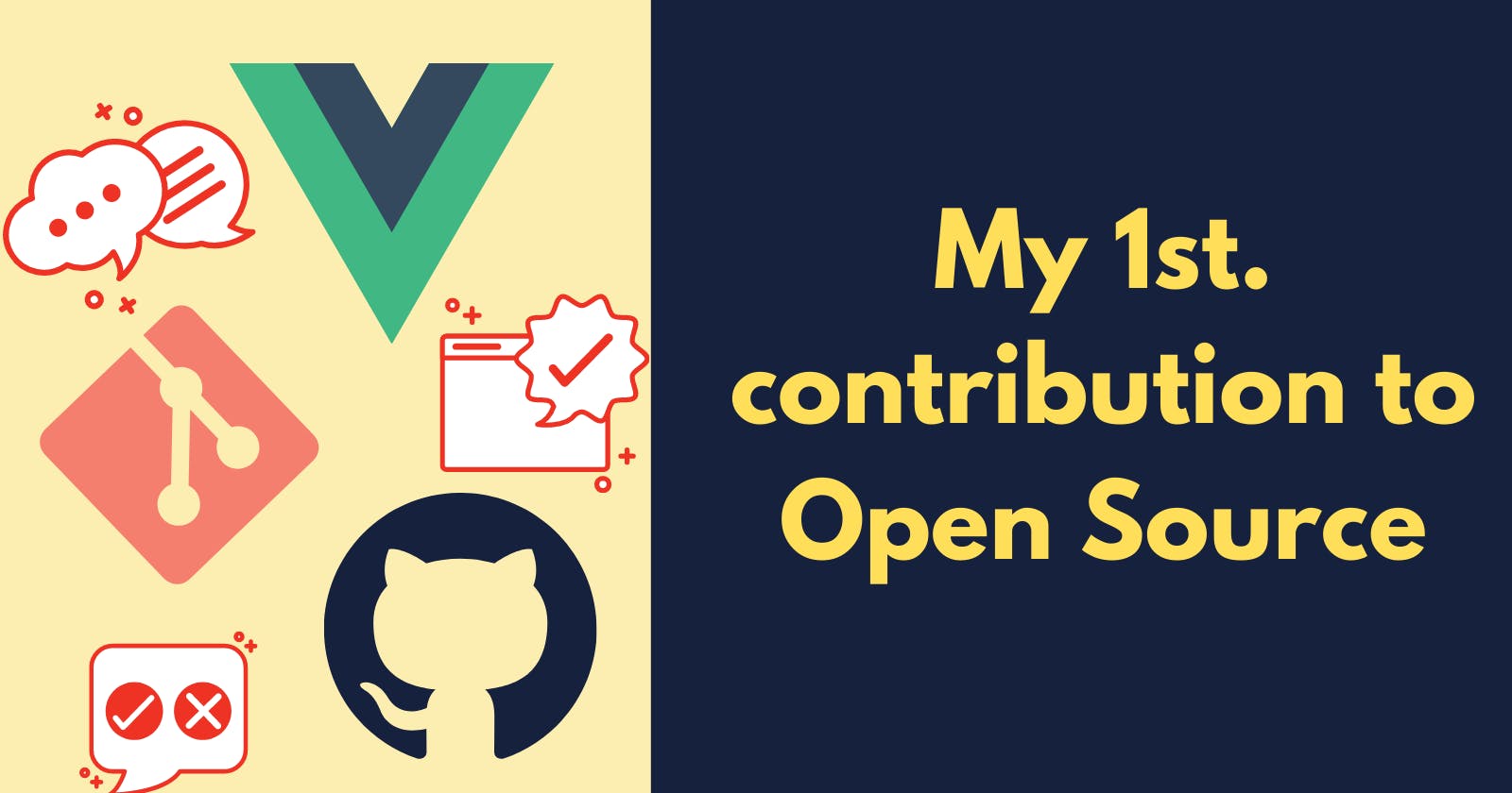 My 1st. contribution to Open Source