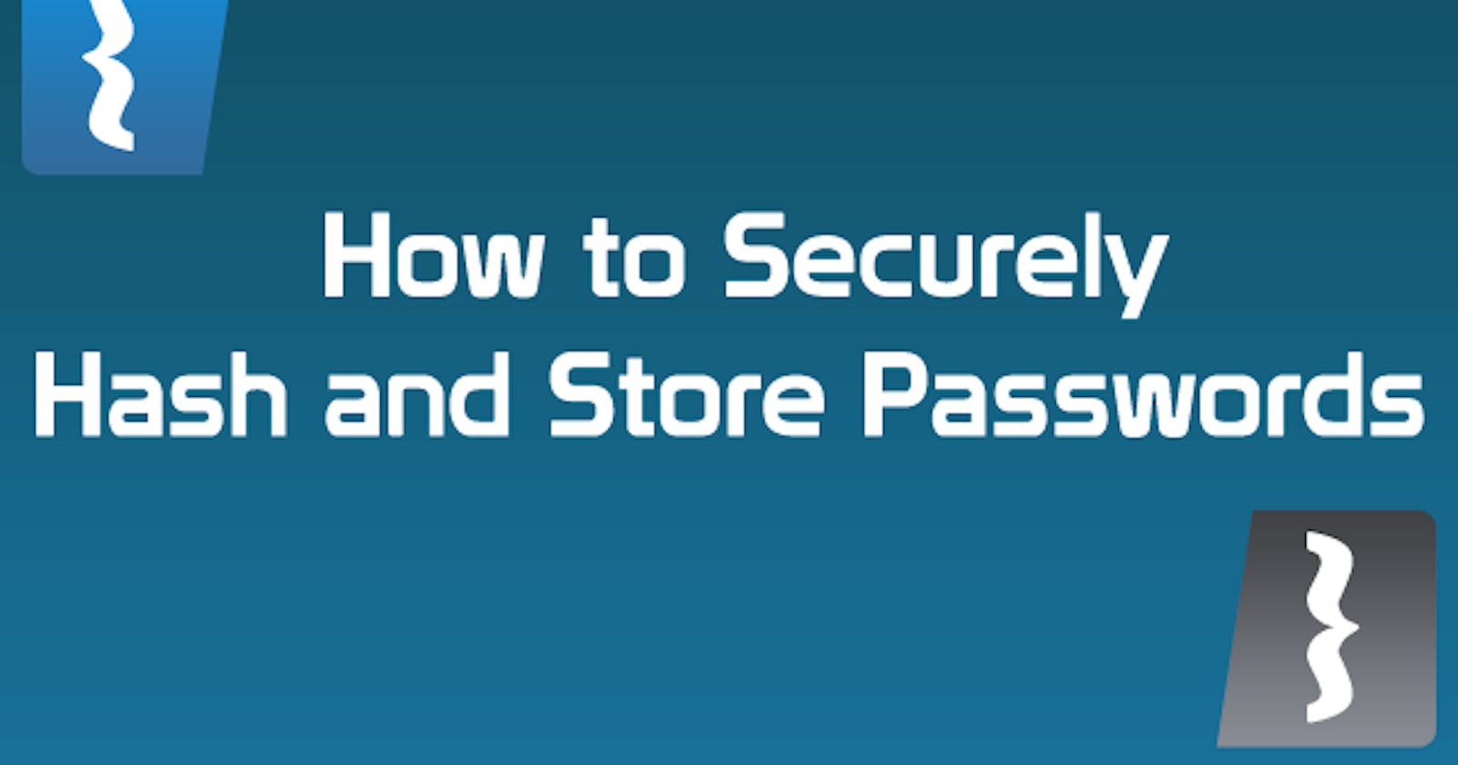 How to properly store a password in the Database