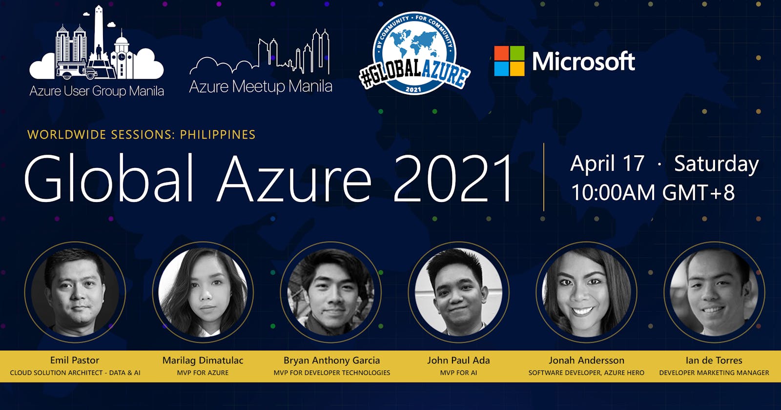 Rise and Shine for Global Azure 2021 with AZUG Manila