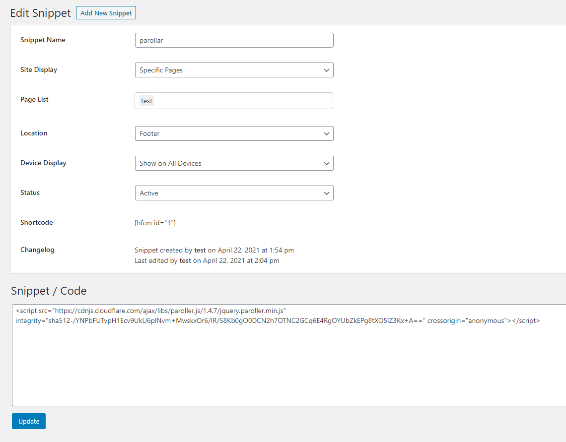 header and footer plugin to add snippets to WordPress website.PNG