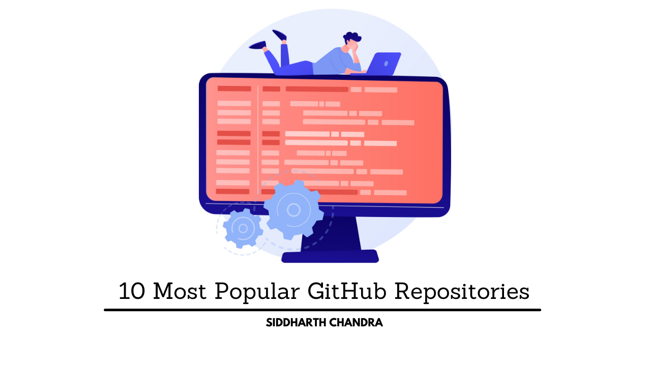 10 Most Popular GitHub Repositories