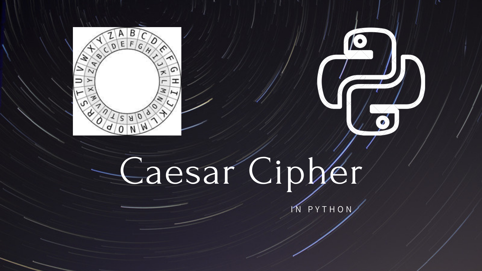 Caesar’S Code Python | PYTHON — Caesar Cipher Implementation in Python ...