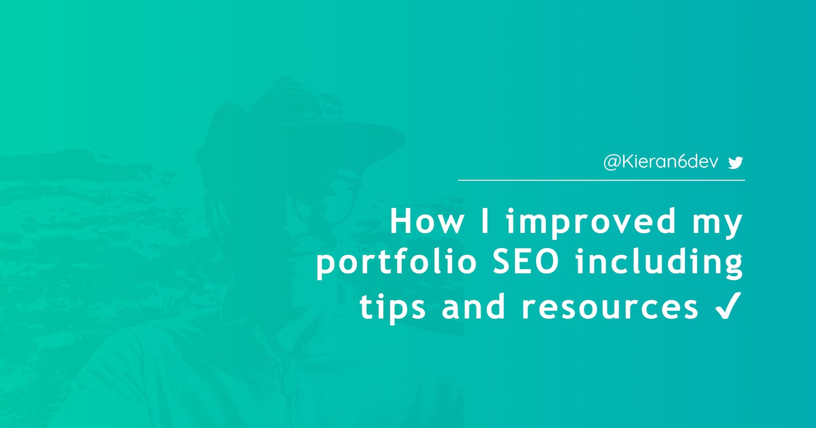 How I improved my portfolio SEO including tips and resources