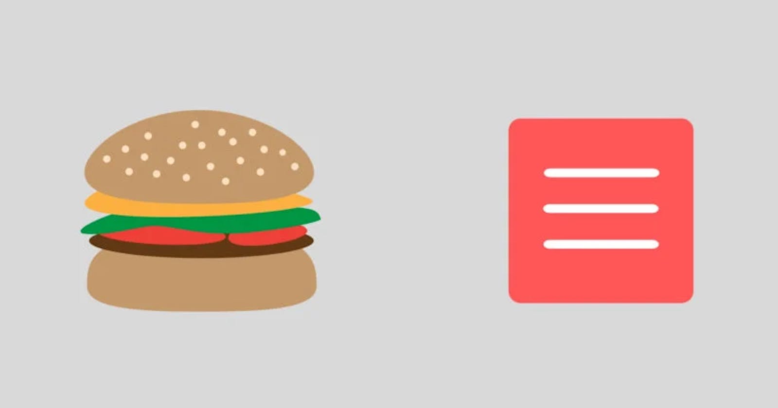 Building the World Simplest Hamburger with HTML and CSS