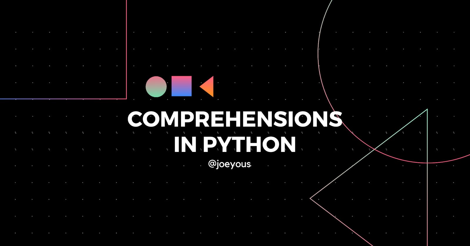 Comprehensions in Python