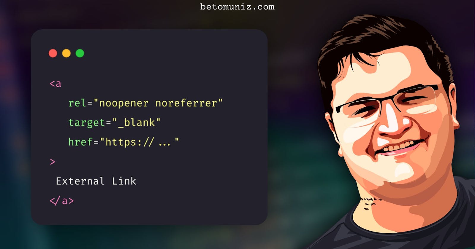 Using "noopener" and ”noreferrer” against Phishing Attacks
