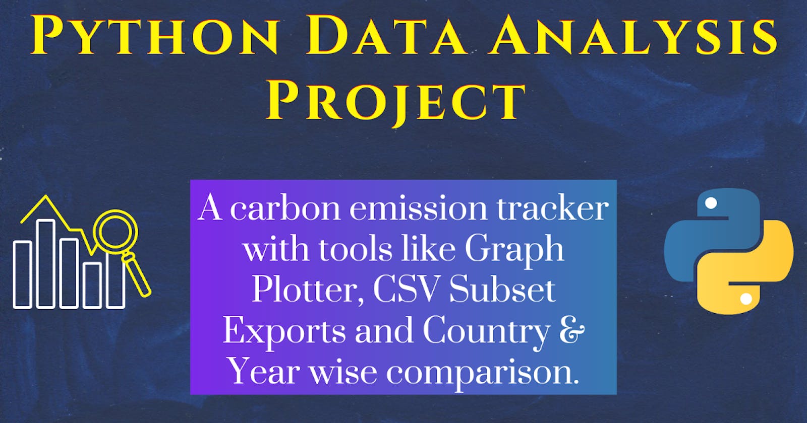 Python Data Analysis Project - C02 Emission