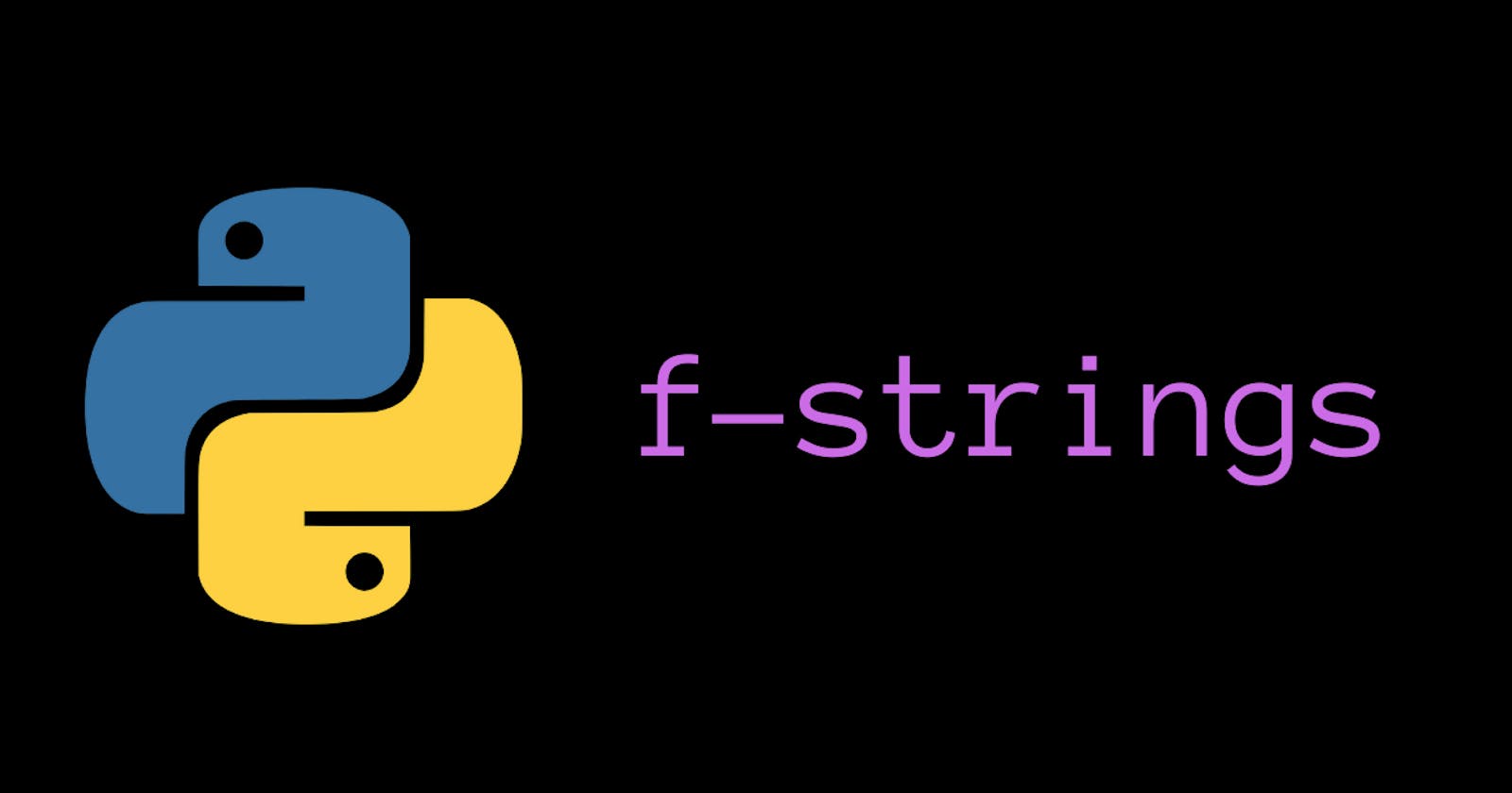 Formatted String Literals in Python