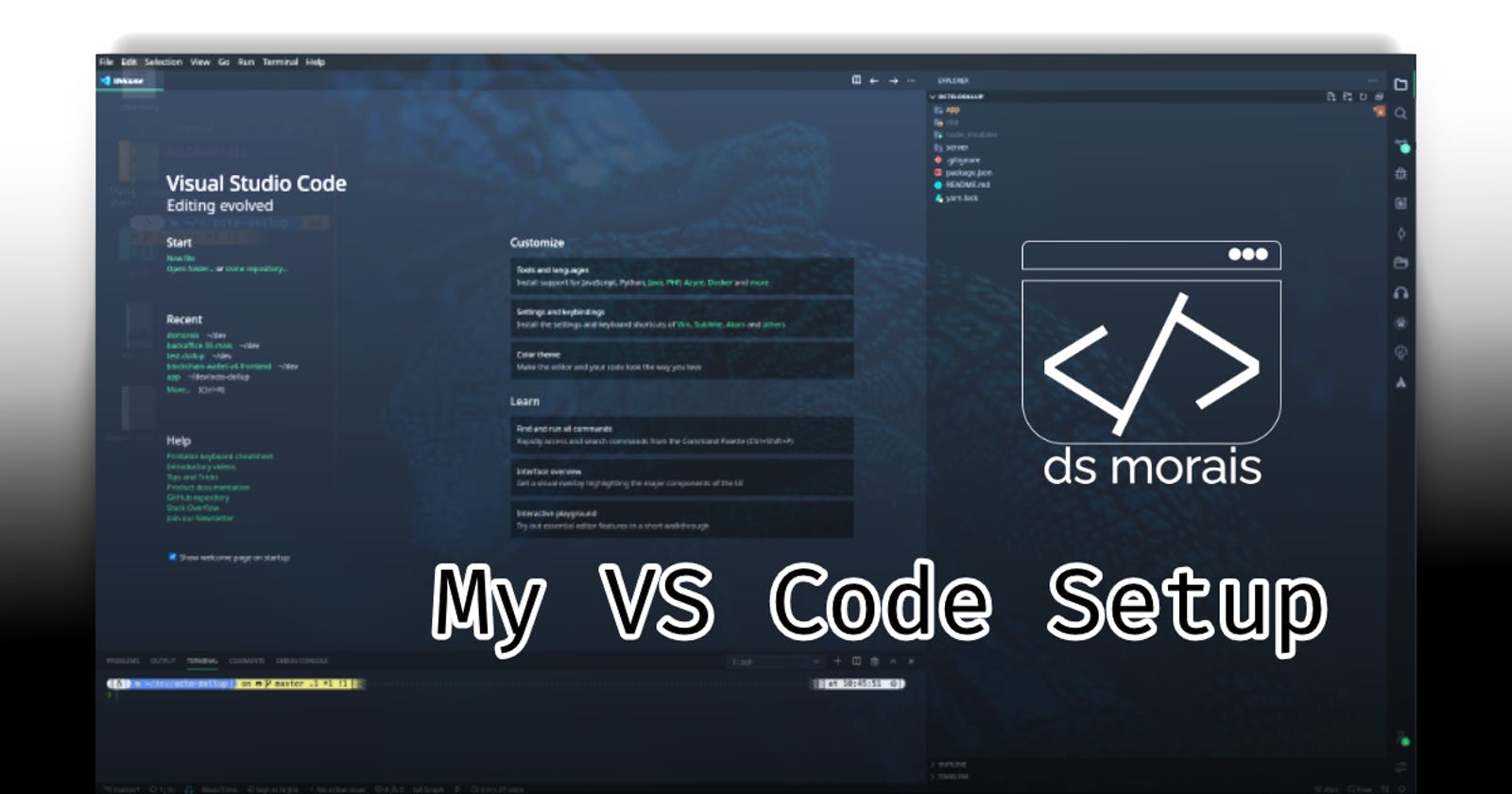 My VS Code Setup (and less known extensions)