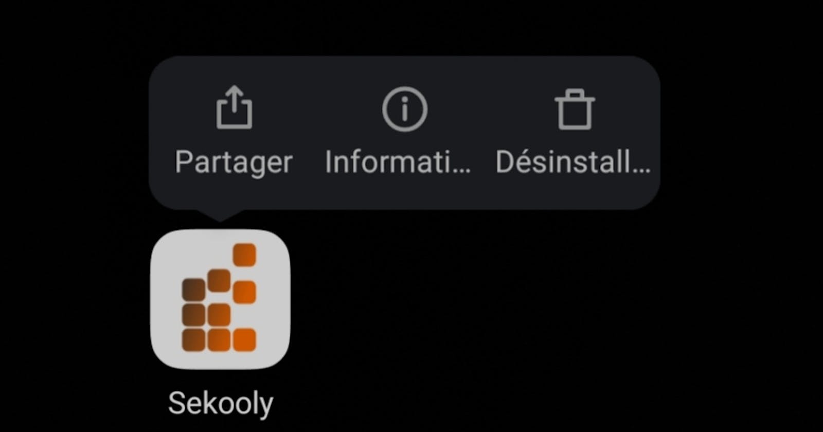 Installer Sekooly via Google Chrome (Android)