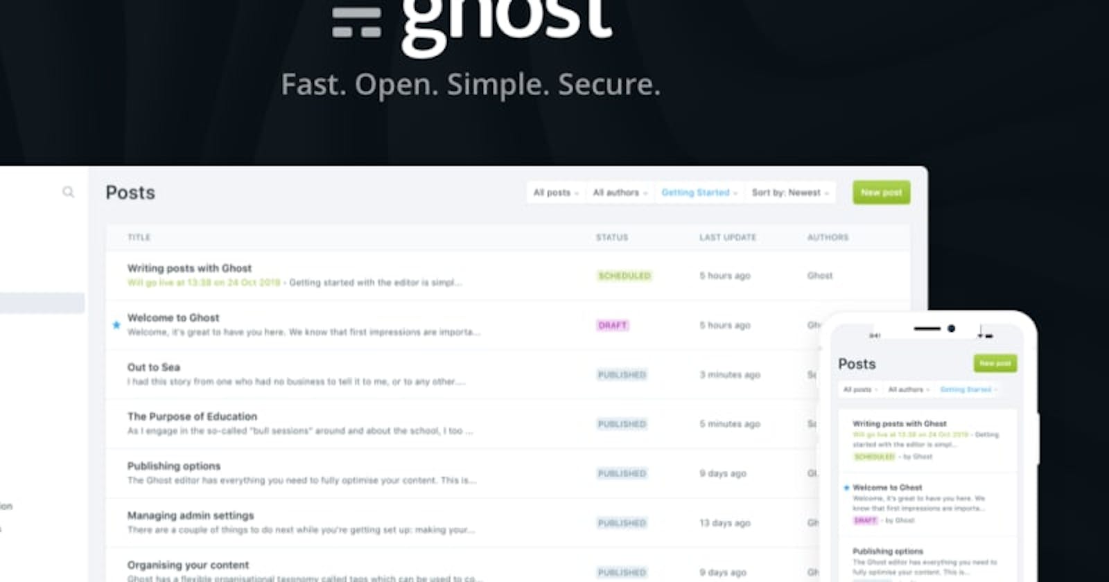 How to run Ghost CMS + Docker + Digital Ocean
