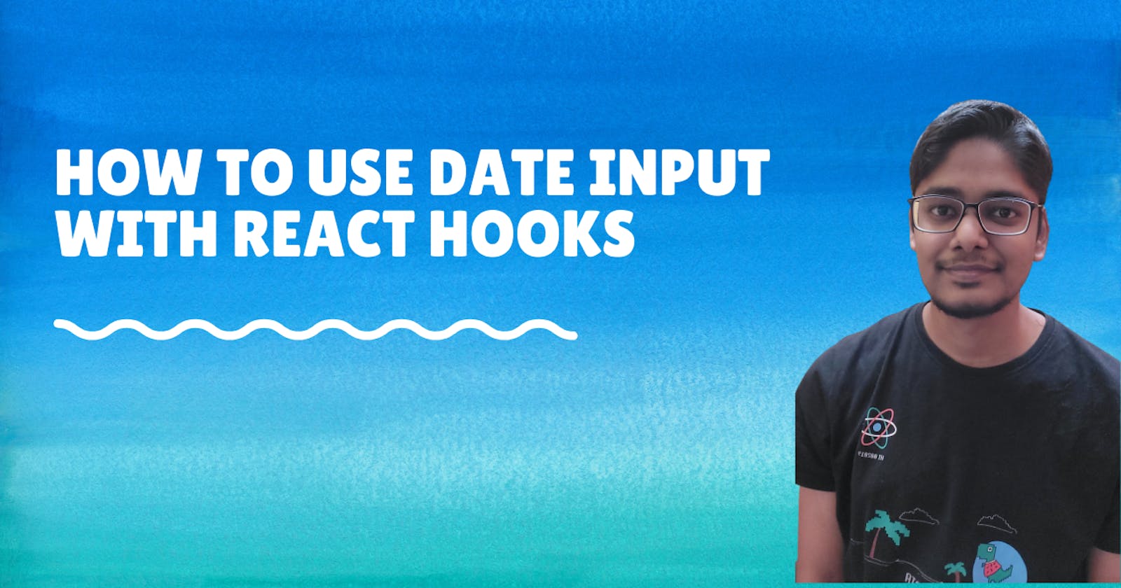 How to use date input with react hooks