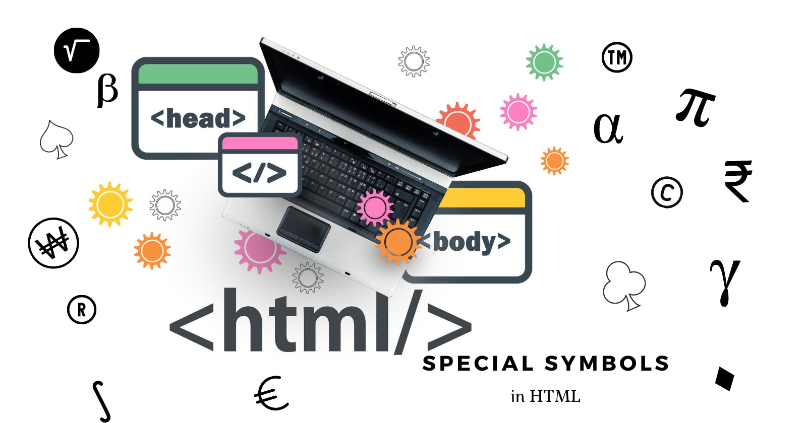 Special symbols in HTML