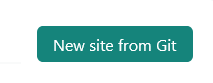 image of "New site fromGit" button