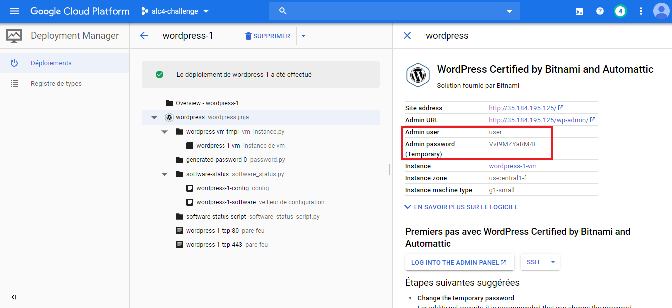 GCP Deployment Manager  WordPress Certified by Bitnami and Automattic