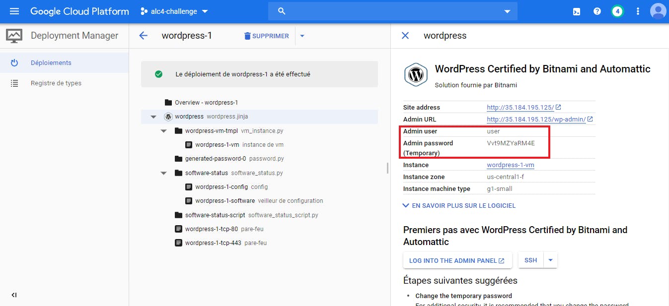 GCP Deployment Manager — WordPress Certified by Bitnami and Automattic