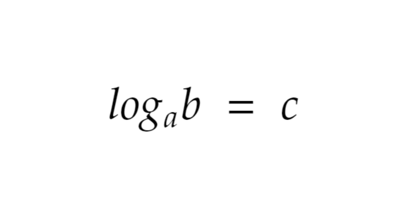 Logarithms explained.