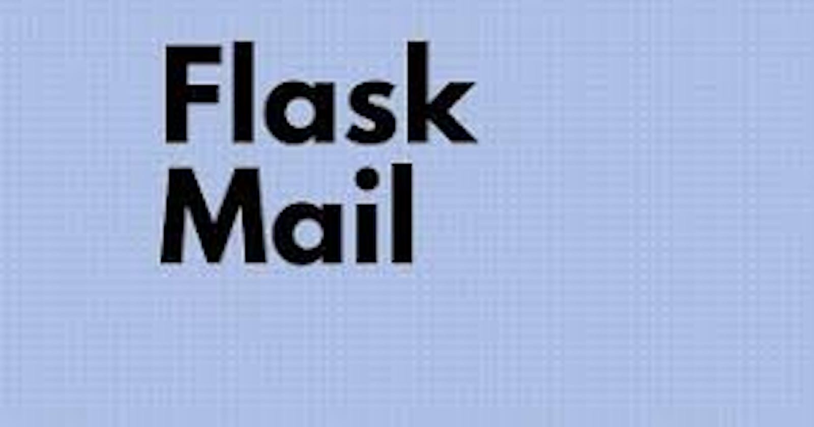 Flask - Mail