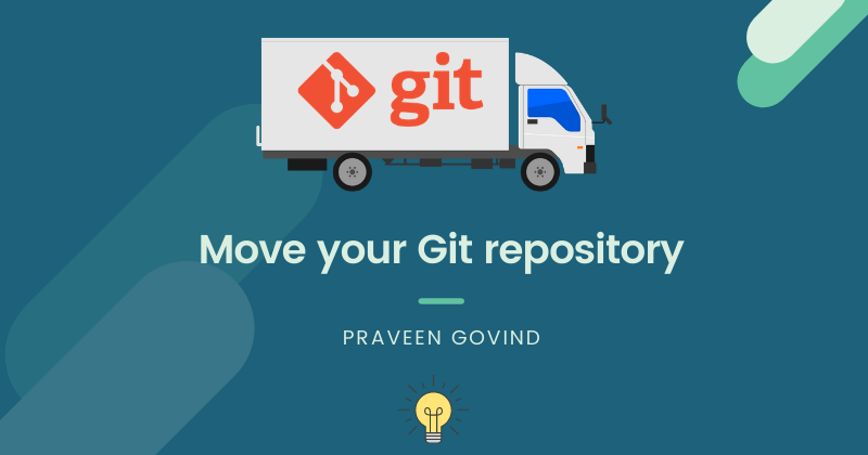 Git Repository Migration, Move Git Source